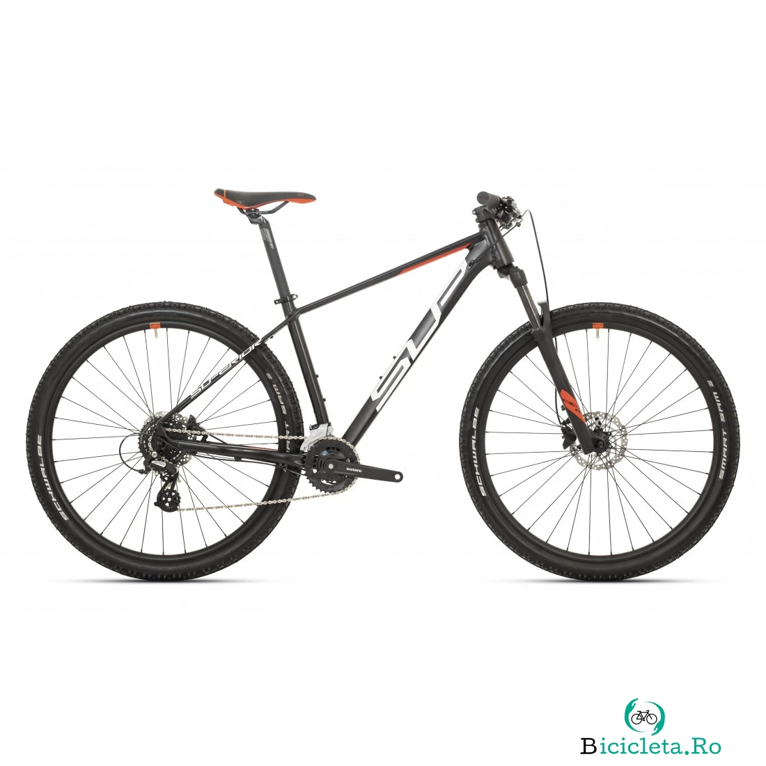 Bicicleta Superior XC 819 29 Matte Black/White/Team Red 18.0 - (M)