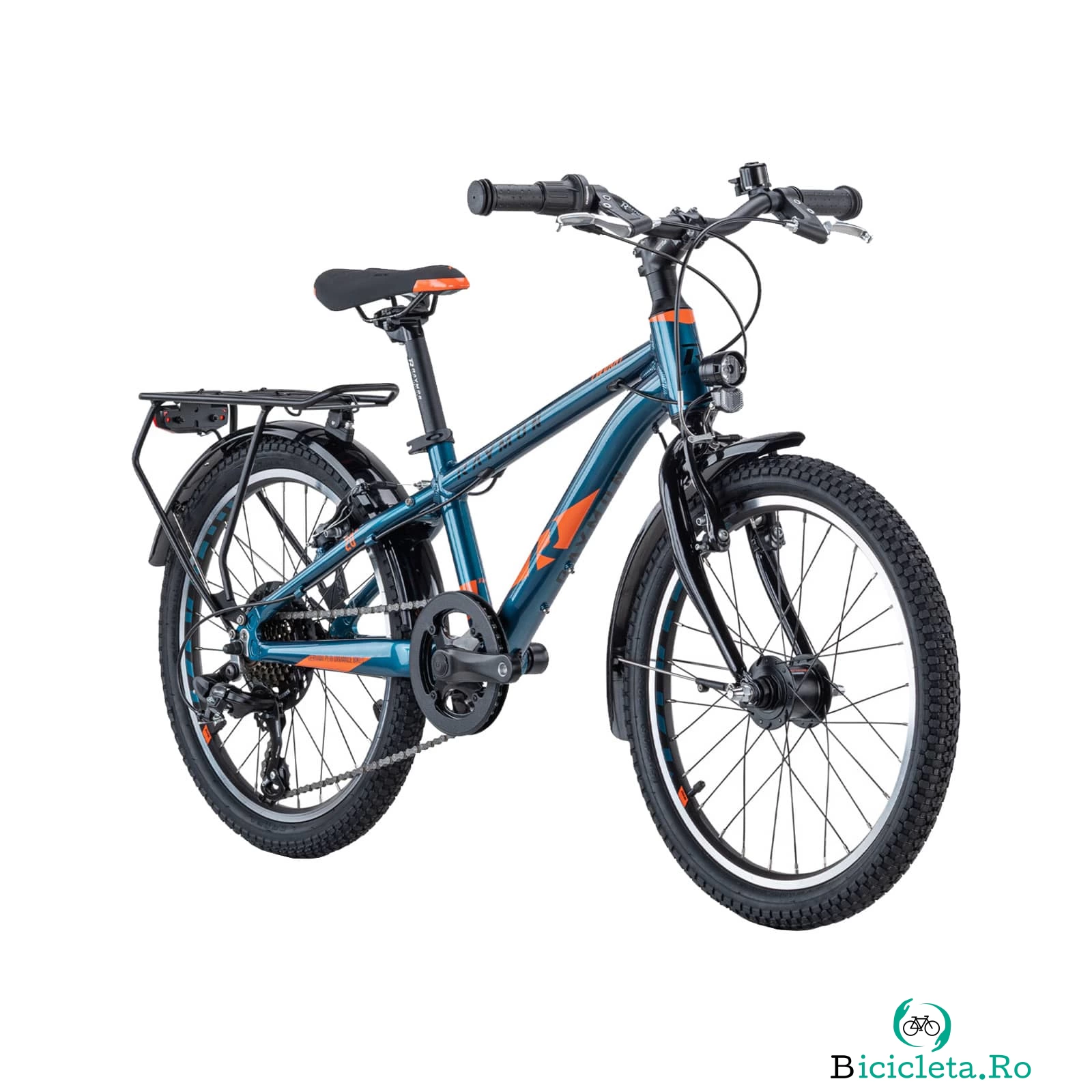 Bicicleta Copii Raymon TwoRay 1.5 Street - 20 Inch, 270 mm, Albastru - Tourney la 1,820.00 lei ron