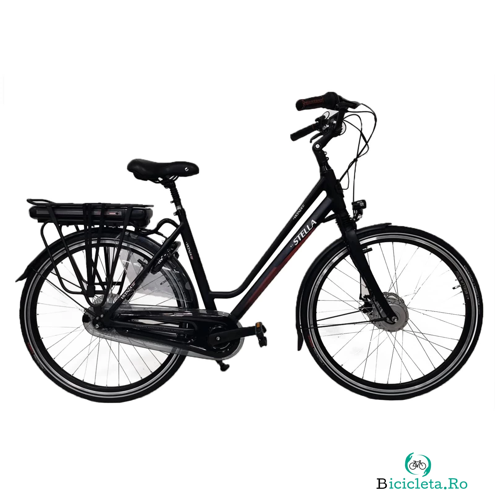 Bicicleta Electrica Oras Stella Vincenza 28124 - 28 Inch, L, Negru