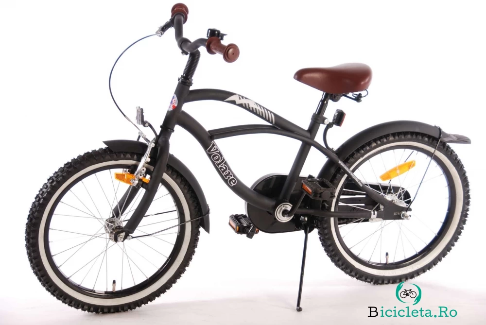 Bicicleta Volare Black Cruiser 18 inch