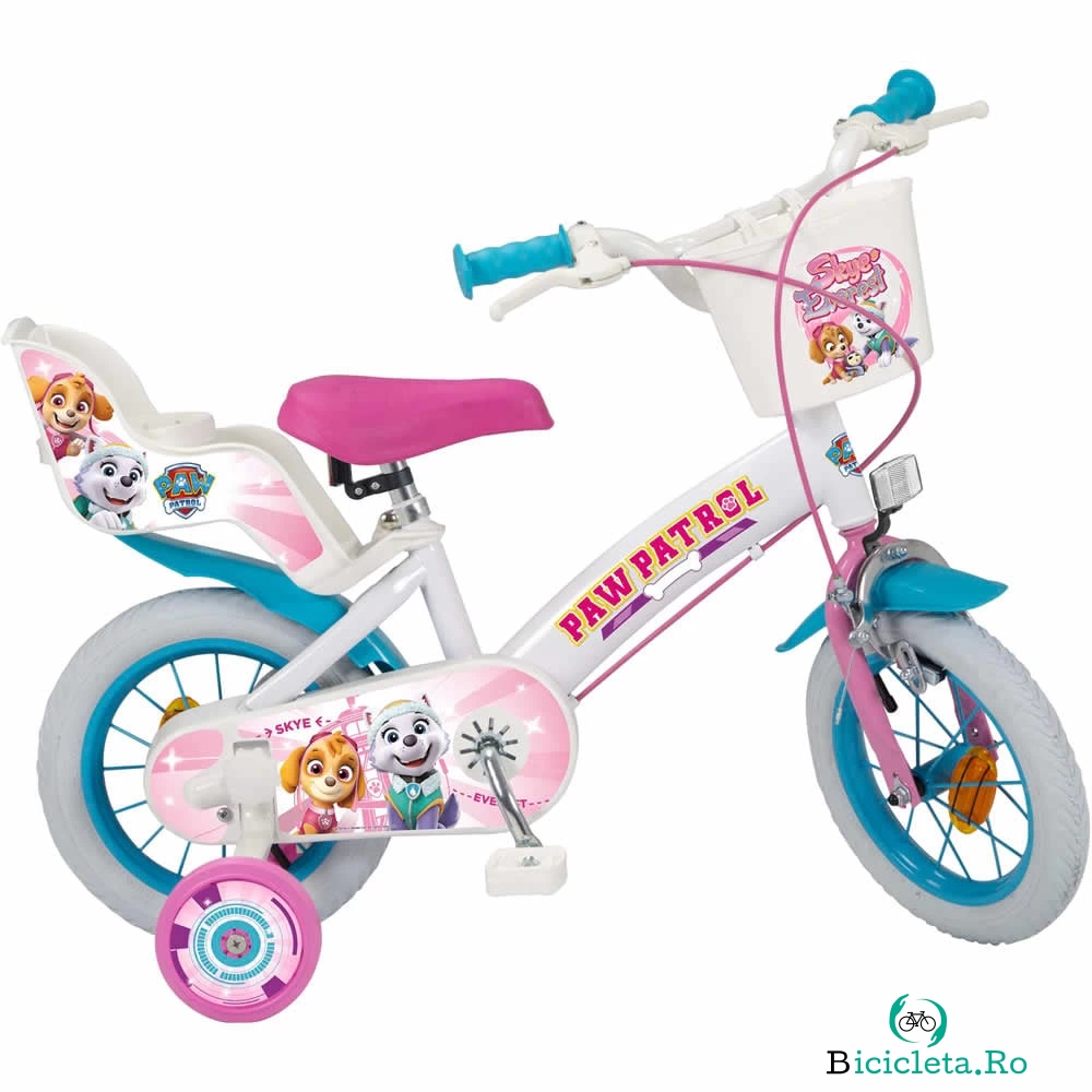 Bicicleta copii Paw Patrol Girl, 12 inch