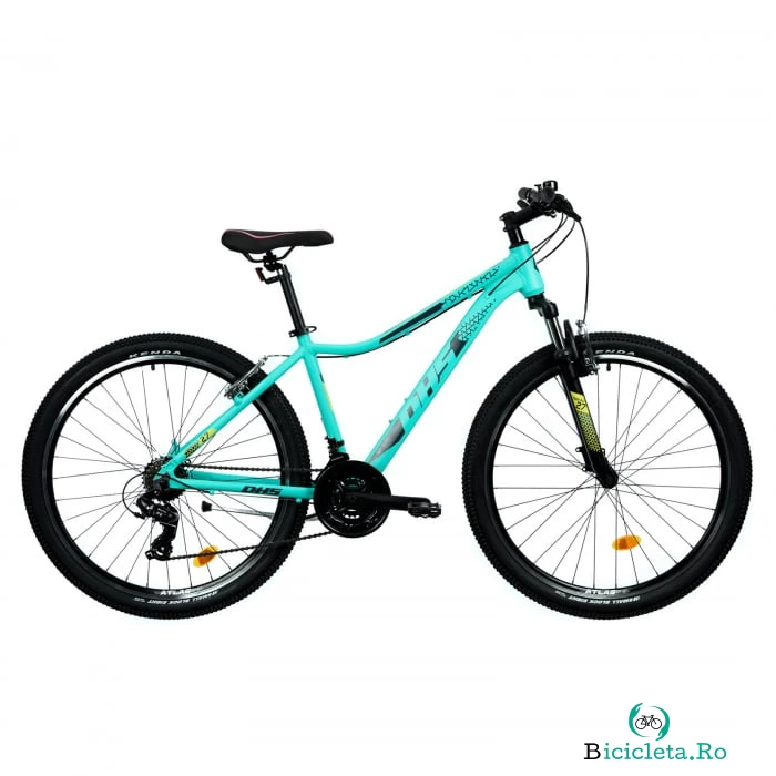 Bicicleta Mtb Terrana 2722 - 27.5 Inch, M, Turcoaz la 1,449.00 lei ron