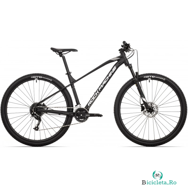 Bicicleta Rock Machine Manhattan 90-29/2 29 Negru/Argintiu XL-21