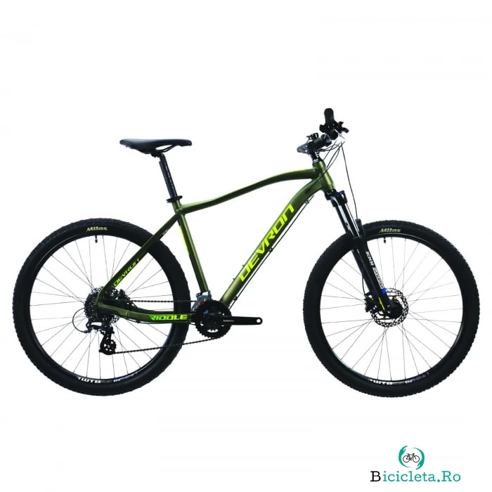 Bicicleta Mtb Devron Riddle RM1.7 - 27.5 Inch, L, Verde la 2,450.00 lei ron