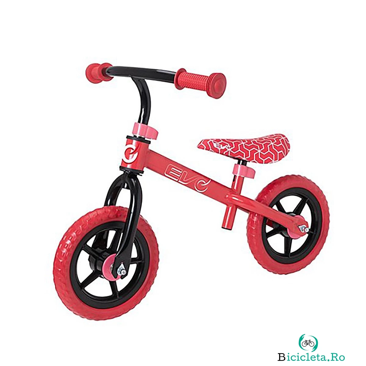 Bicicleta fara pedale, Evo, Balance Bike, 10 inch, Rosu