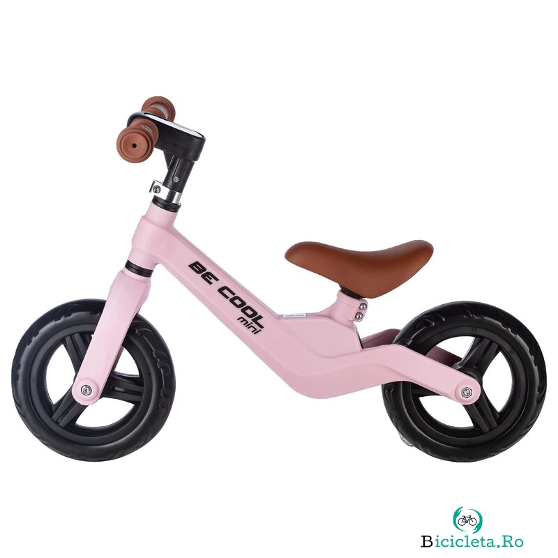 Bicicleta fara pedale FreeON Be Cool Mini roti din Eva 12 luni+ roz