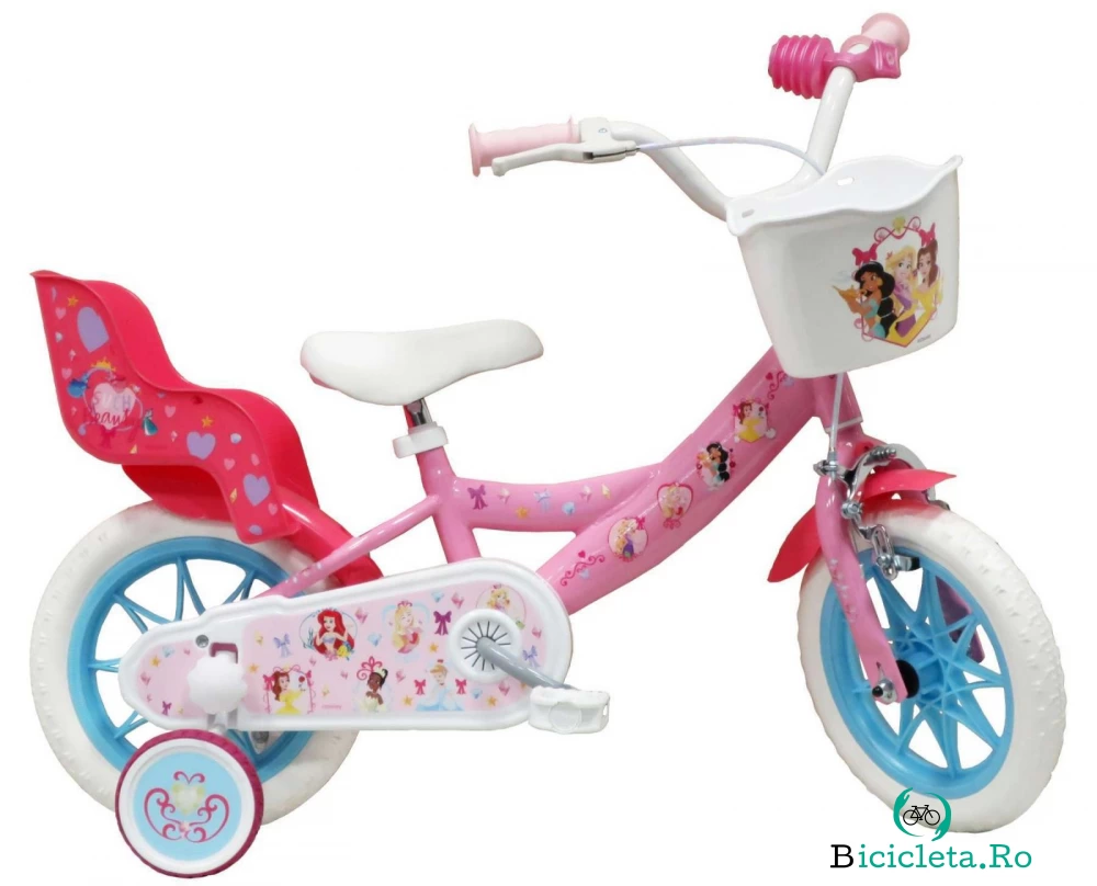 Bicicleta Denver pentru fetite Disney Princess 12 inch
