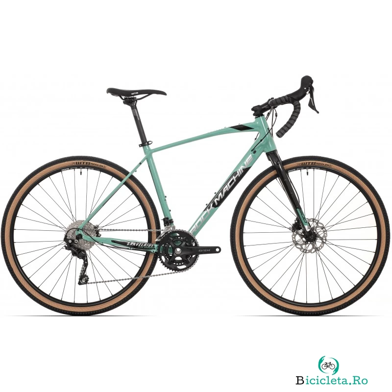 Bicicleta Rock Machine Gravelride 500 28 Turcoaz/Negru/Argintiu XL-58cm la 6,119.00 lei ron